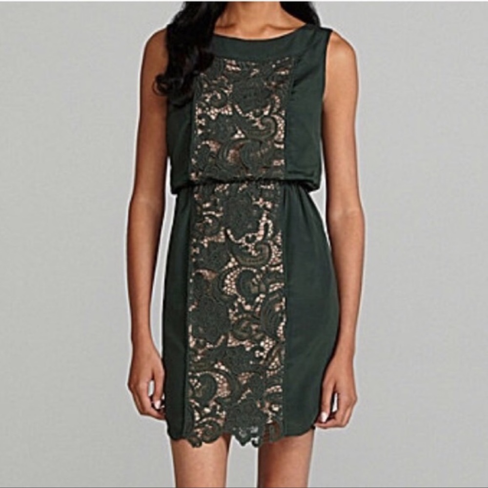 Jessica Simpson lace midi dress with pockets